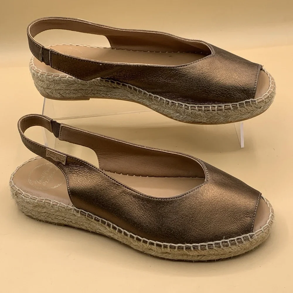 Toni Pons Erica Women's Slingback Espadrilles - Size EU 39/US 8